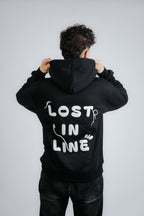 LOST IN LINE FEKETE PULÓVER